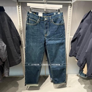 LMB256753203488 753宽松直筒薄绒牛仔裤 A09250 25秋冬男士 Lee正品