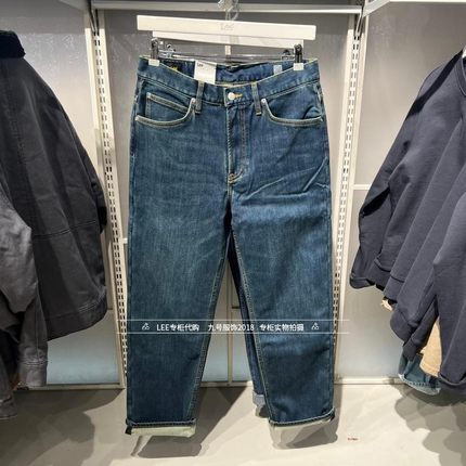 Lee正品25秋冬男士753宽松直筒薄绒牛仔裤LMB256753203488-A09250
