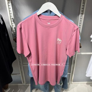 Lee正品2026新款男士LOGO印花透凉短袖T恤LMT011959207754-A09720