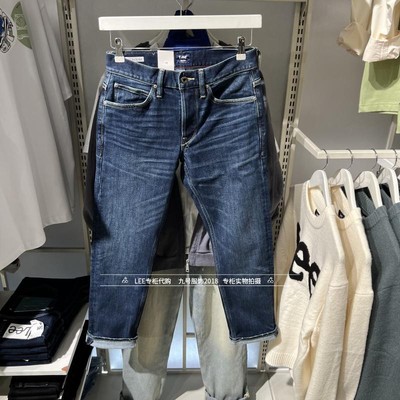 Lee拉链长裤水洗秋冬牛仔裤