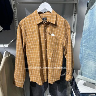 翻领休闲格子棉衬衫 Lee正品 2026春款 男士 A09725 LMT011947210960