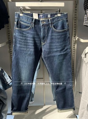 Lee正品2025秋冬男士726标准直筒绒牛仔裤LMB256726203488-A09182
