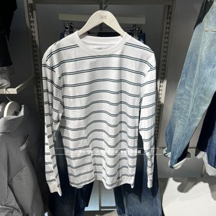 T恤LMT011949210962 Lee正品 休闲条纹纯棉长袖 男士 K14000 2026春款