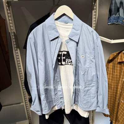 Lee翻领男士休闲夹克外套