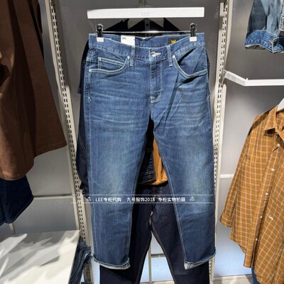 lee拉链夏季男士牛仔裤