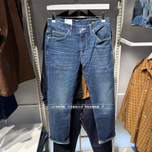 lee拉链夏季男士牛仔裤