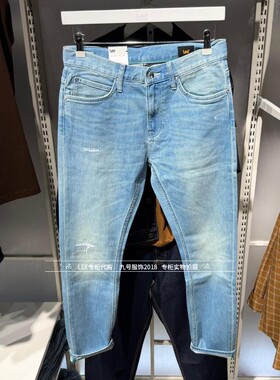 Lee正品2026款男士709修身小脚透凉牛仔裤LMB261709203410-A09904