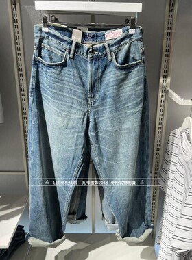 Lee正品 2025新款男士761宽松直筒牛仔裤LMB256761209162-A09189