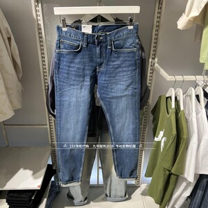 Lee正品2024秋冬男士705修身小直筒牛仔裤LMB246705201717-A04666