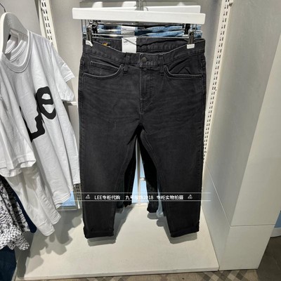 lee拉链长裤水洗春秋牛仔裤