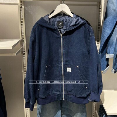 Lee连帽男士夹棉夹克外套