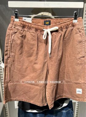 Lee青春流行男士宽松短裤