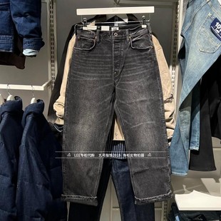 2026春款 LMB261101211006 男士 宽松直筒牛仔裤 A09880 101 Lee正品