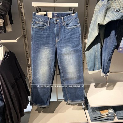 Lee男士秋冬暖岩牛仔裤