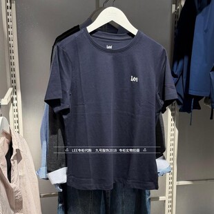T恤LWT012532211000 女士logo绣标纯棉短袖 A09735 2026新款 lee正品