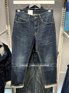 Lee正品2025秋冬男士726标准直筒绒牛仔裤LMB100726101292-A09379