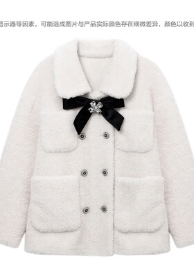 女装女士秋冬季新款小香风蝴蝶结外套A5AD4318/B3-7-2