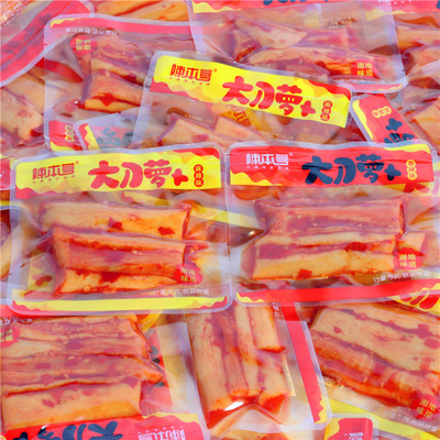 辣本营大刀萝卜香辣麻辣味散称独立小包装休闲追剧解馋萝卜条零食