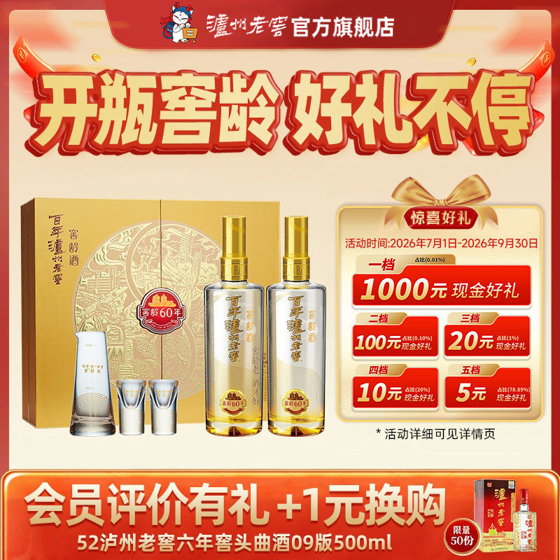 泸州老窖珍品升级版礼盒套装浓香