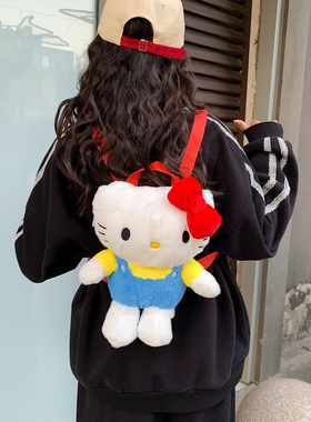 hellokitty包包学生党2025新款日系可爱卡通生日礼物玩偶包双肩包
