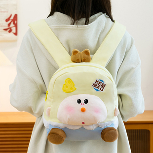 日系苹果树背包可爱卡通双肩包2025新款通勤甜美少女玩偶学生书包