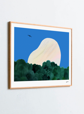 Beaubourg珀馞 版画 挂画海报 小众艺术家装饰画送礼手绘法式现代