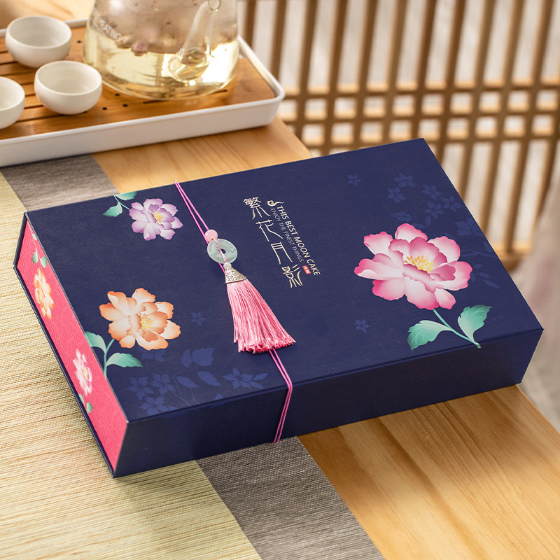 中秋节红酒茶叶礼盒高端月饼盒送礼高档礼品盒空盒子定制外包装盒