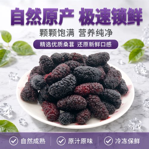 冷冻冷冻泡儿桑葚茶新鲜水果