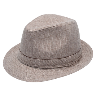 恒源祥礼帽男士中老年人帽子春夏季防晒遮阳帽透气凉帽老头太阳帽