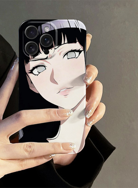 火影忍者雏田菲林手机壳适用于苹果16promax/iqooneo5红米/小米/华为真我vivooppo苹果13/iphone15p/全包软壳