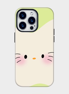 可爱hellokitty小众适用高级感卡通iPhone16promax苹果15pro菲林二合一手机壳新款13/1214pro华为小米