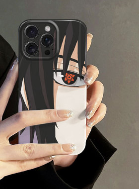 火影忍者佐助适用iPhone16promax苹果15小米15pro新款mate60华为p70nova12荣耀菲林手机壳opporeno13vivox100