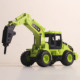 小能手儿童大号挖掘机玩具车男孩工程车宝宝惯性压路机铲车模型