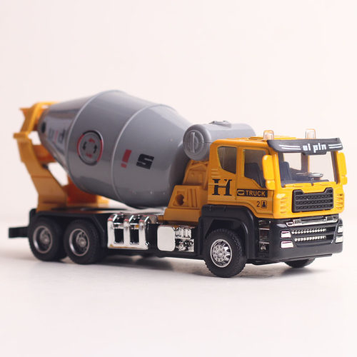 儿童水泥搅拌车玩具小号