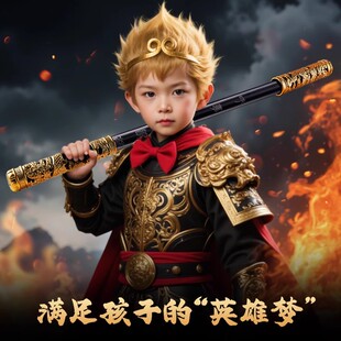 声控变大如意金箍棒自动可伸缩发光宝剑孙悟空玩具儿童男孩礼物