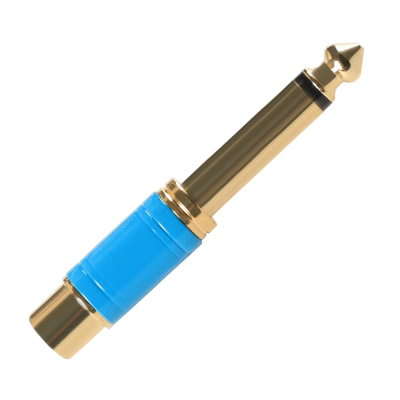 包邮大二芯莲花母转换器音响插头