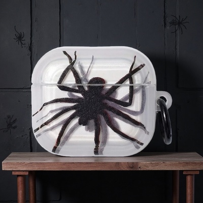 原创立体大蜘蛛适用airpodspro3保护套airpodspro2保护壳苹果三代耳机保护壳airpods3保护套airpods4