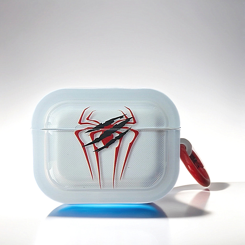 蜘蛛侠爪痕airpodspro3保护套airpodspro2保护壳苹果三代耳机保护壳airpods3保护套airpods4套蓝牙耳机保护套