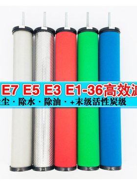 CTAHF-010 013精密过滤器滤芯E9 E7 E5 E3 E1-36压缩空气除水除油