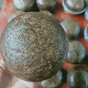 湘西蕨粑圆形蕨菜粑农家特色小吃炒菜凉拌泡菜食材蕨菜粑粑5斤