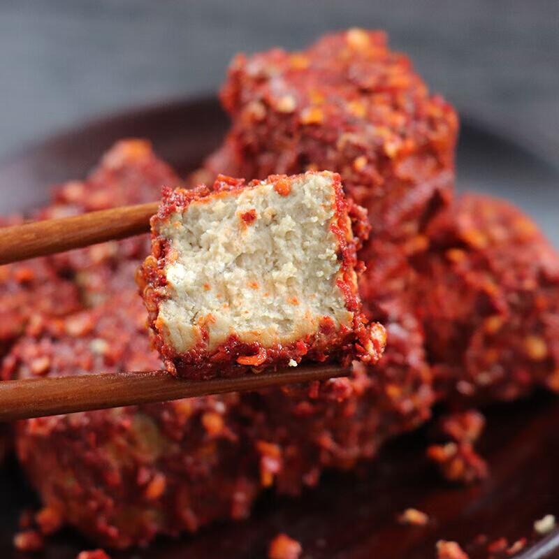 豆腐乳湖南农家传统精制霉豆腐豆腐乳怀化特产500克下饭菜香辣型