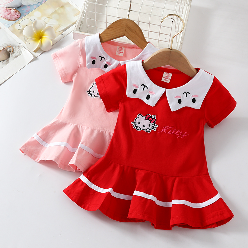 童装小女孩夏季连衣裙新款婴幼儿洋气纯棉裙子宝宝韩版公主裙1-4,童装/婴儿装/亲子装,连衣裙,淘宝优惠券,粉丝福利购,淘宝优惠卷