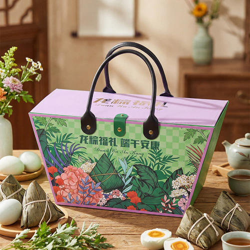 新款端午节礼盒包装创意粽子礼品盒国潮高端异形咸鸭蛋礼品空盒