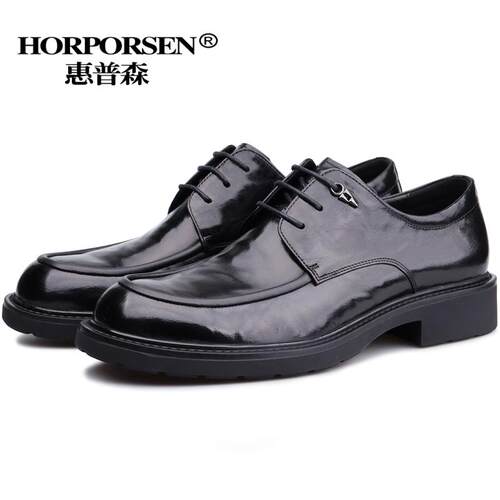 商务正装男士皮鞋软底休闲男鞋