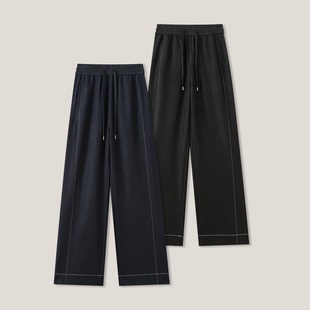 【美美粉丝专享】时尚百搭休闲直筒牛仔裤ss26617