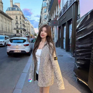 25秋季新款潮牌石头家外套袖章保暖厚实开衫纱岛双拉链头外套毛衣