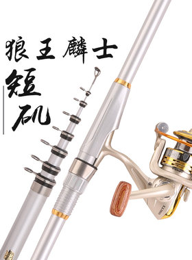 碳素矶钓杆特价超轻超硬两用