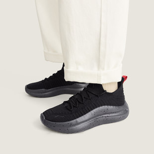 Lining/李宁秋季新款云浪Knit男子户外时尚潮流休闲运动鞋AGLV129