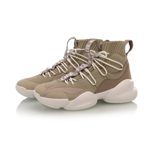 中国李宁篮球鞋空袭V5精英版减震透气高帮防滑男子运动鞋ABAP023