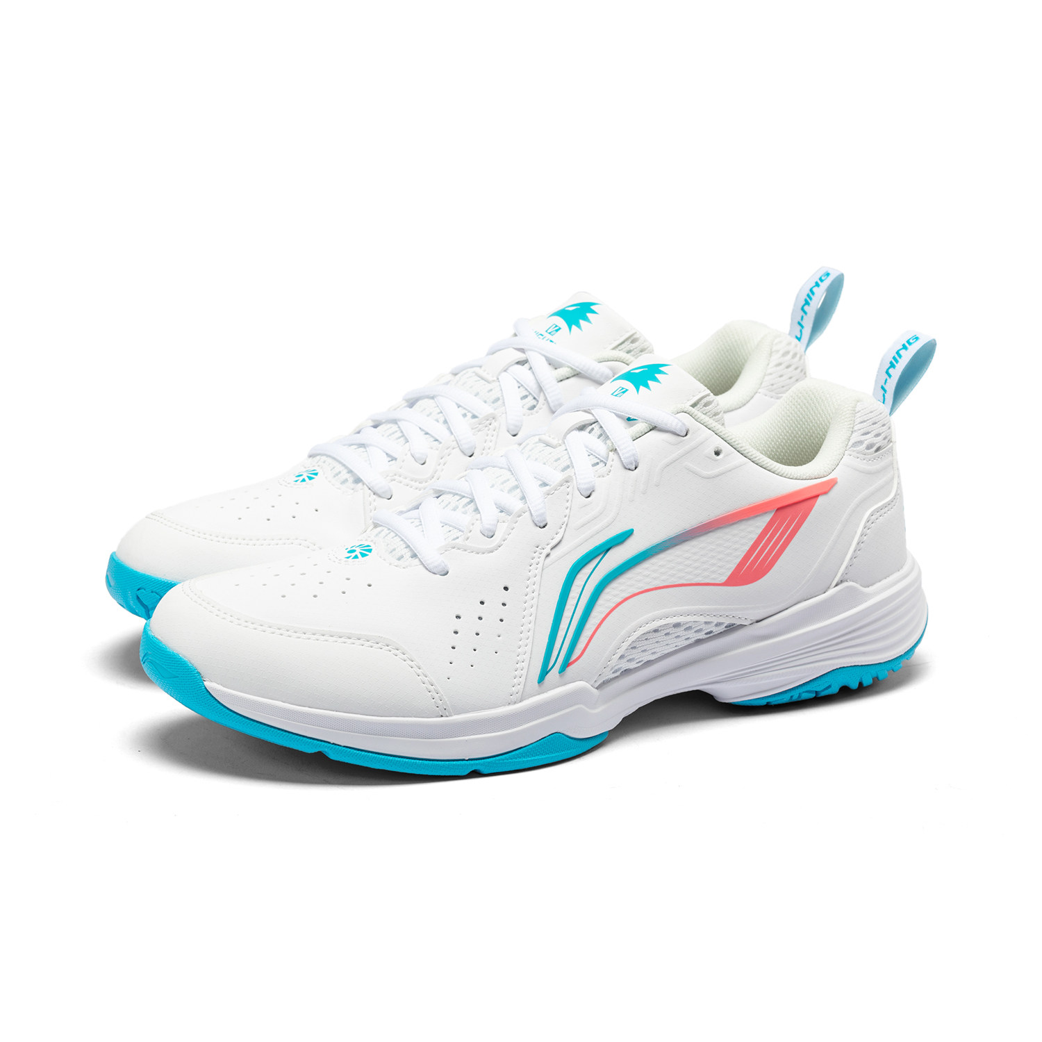 中国李宁羽毛球鞋全能王v2.0男女减震比赛训练运动鞋aytu001